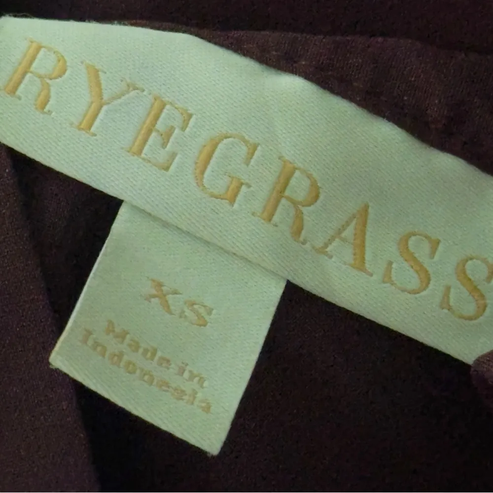 Black Long Sleeve Crew Neck Blouse xtra small Size XS - Image 8