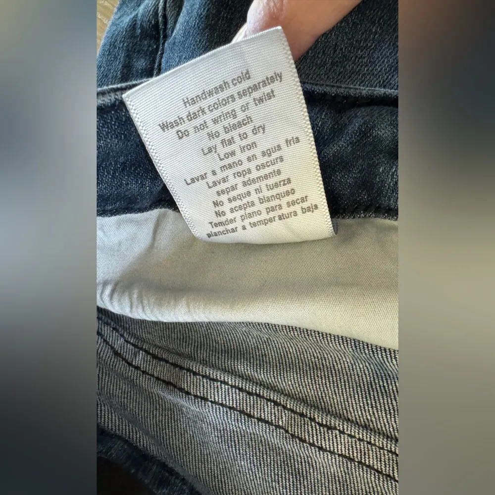 Judy Blue high waist contrast wash tummy control skinny jean size 15 / 32 - Image 7