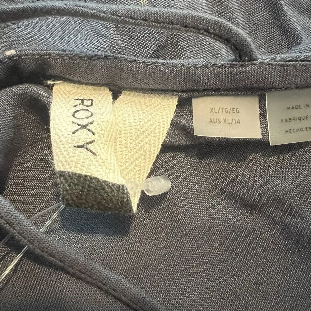 Roxy Women’s Top XL Crochet Inlay - Image 3