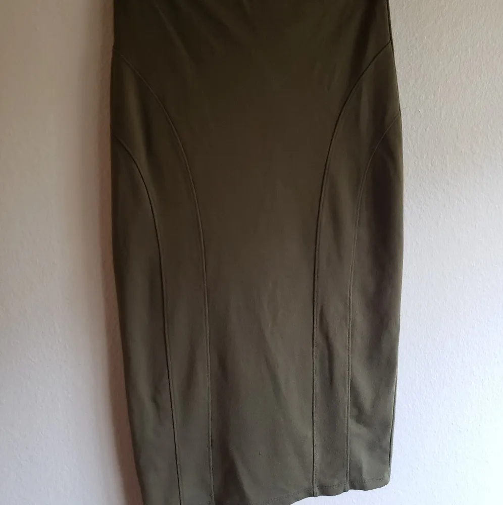 🌸Windsor Women's Olive Green Pencil Skirt - Image 6
