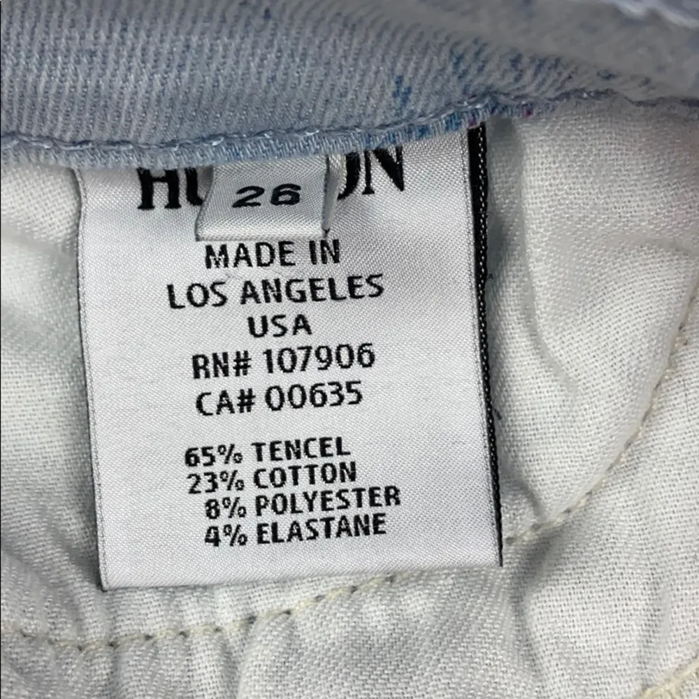 Hudson Midrise Nico Super Skinny Multicolor Jeans - Image 7