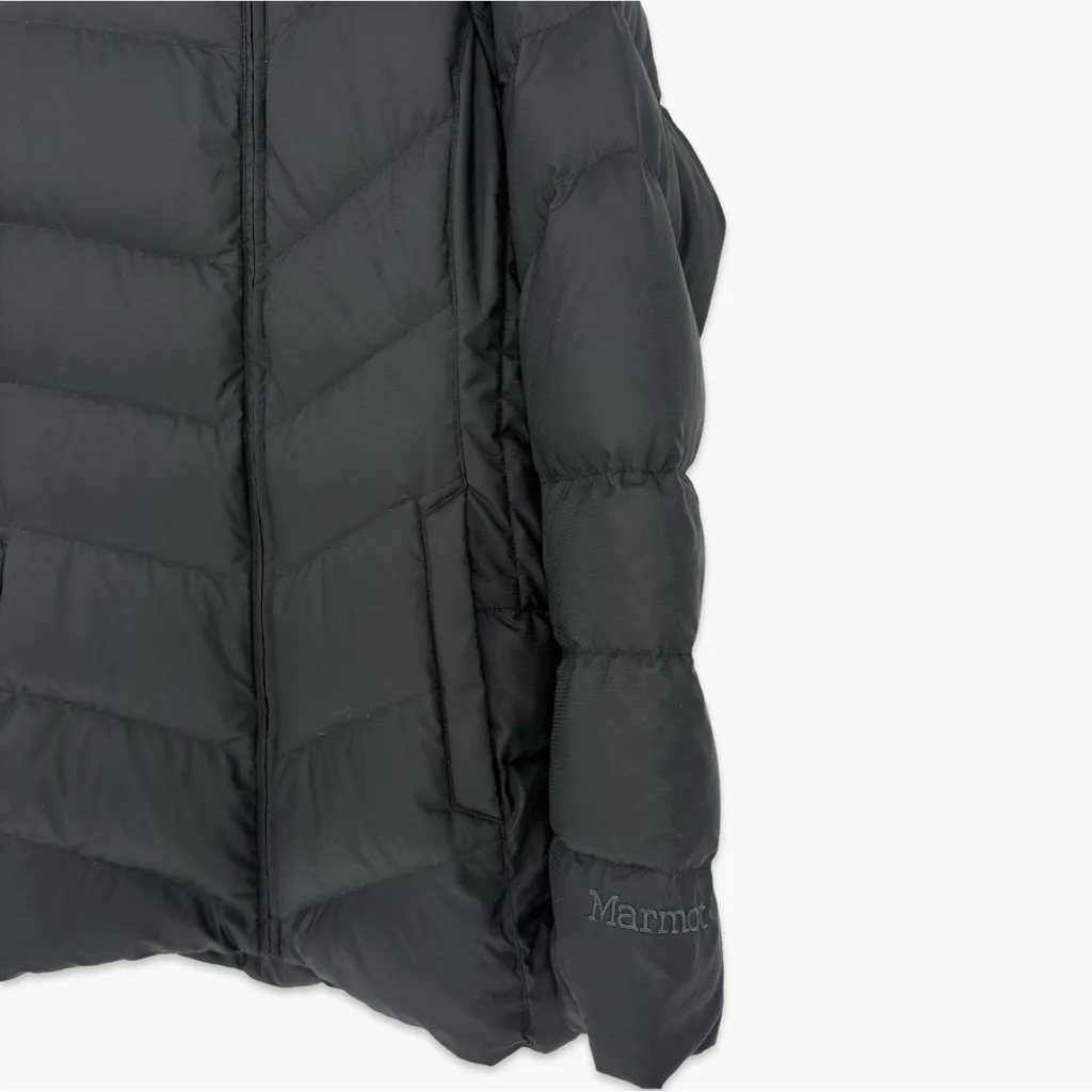 Marmot Carina Down Hybrid Winter Puffer Coat 700 Fill Power | Large | Black - Image 10