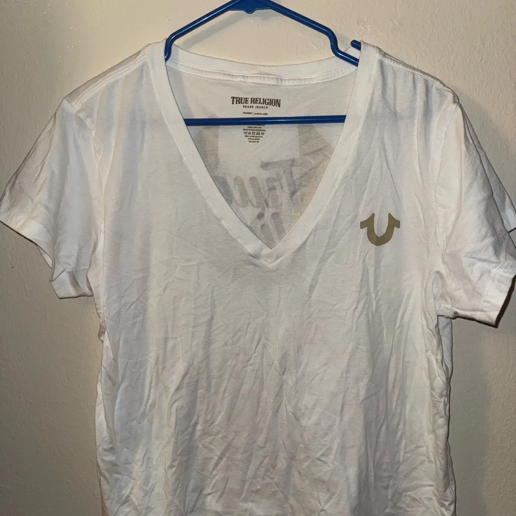 True Religion V-Neck T-Shirt - Image 3