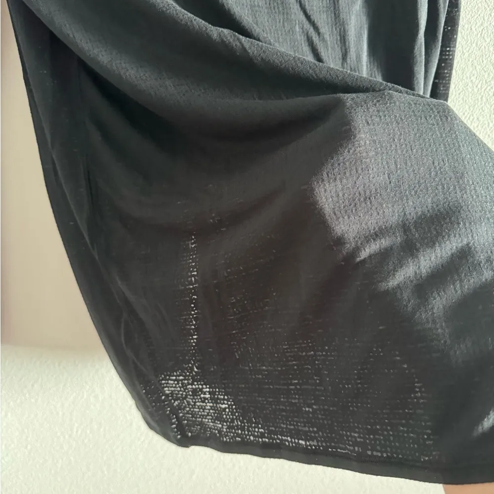 Lululemon Uncovered Tall Long Sleeve *Tie Black - Image 4