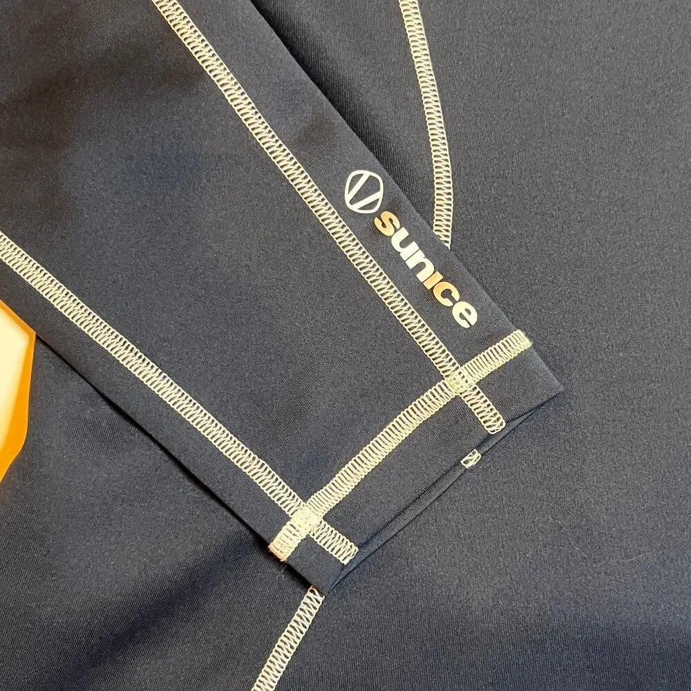 Sunice Medinah Country Club Navy 1/4 Zip Long Sleeve Pullover SZ M Golf Top Blue Size M - Image 8