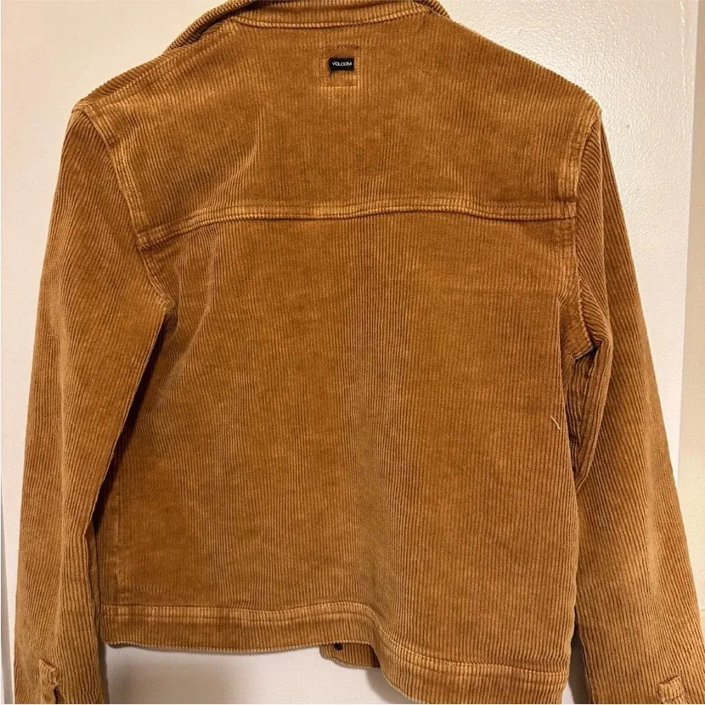 Corduroy Volcom jacket medium barn coat - Image 2