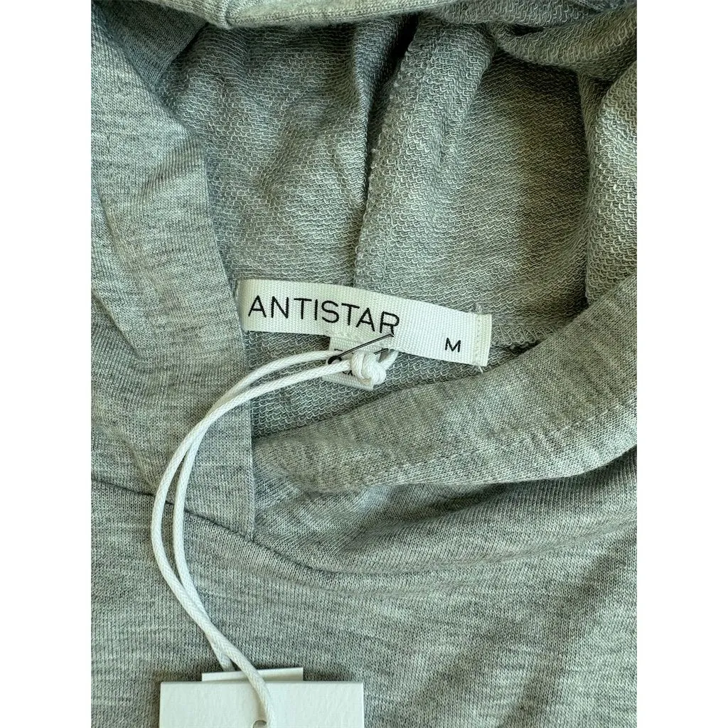 Antistar Women's Sleeveless Ruched Side Dress Medium Gray Casual New with tags - Image 5