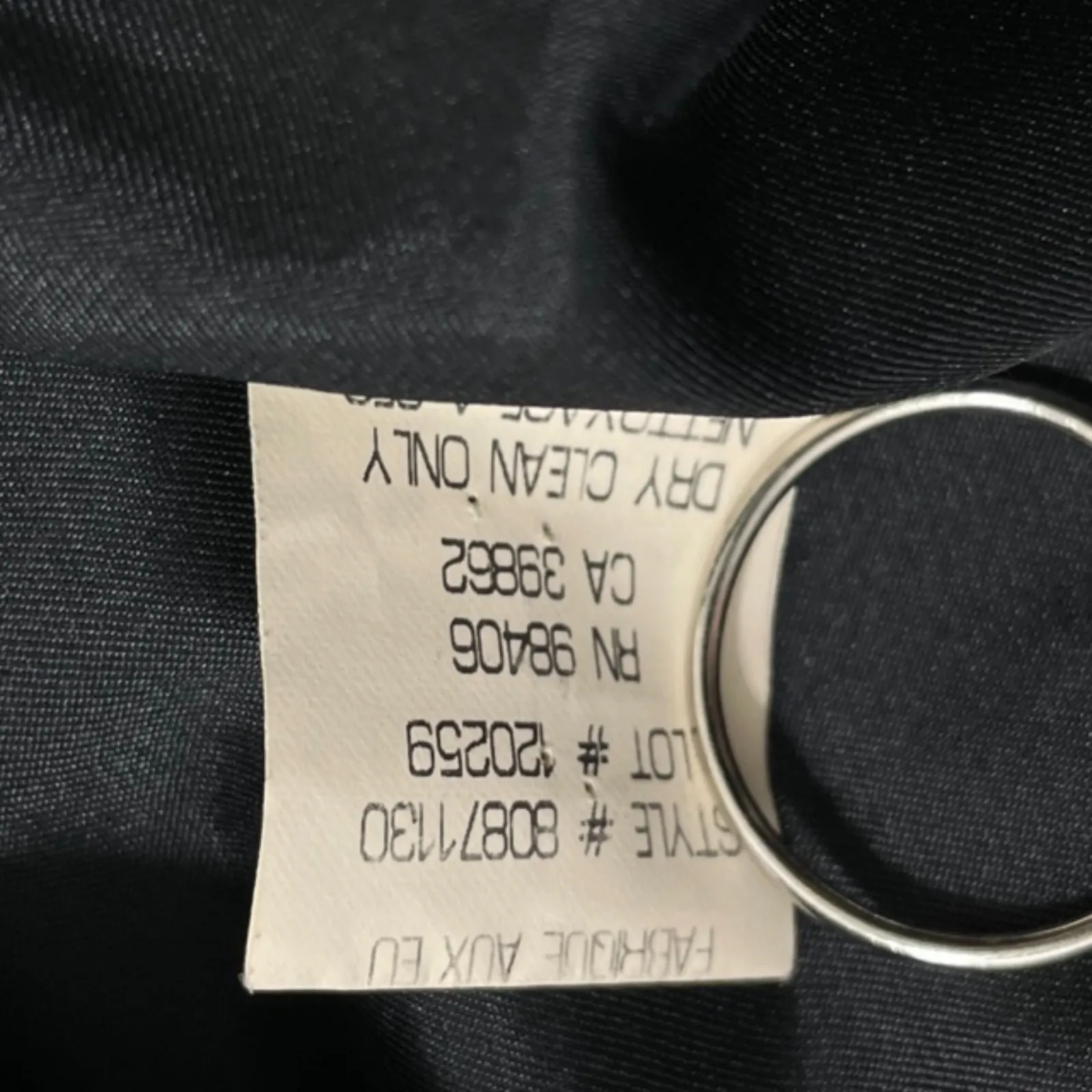 Theory Ayana Black Stretch Wool‎ Button Front Pleated Blazer Jacket Size 2 - Image 6