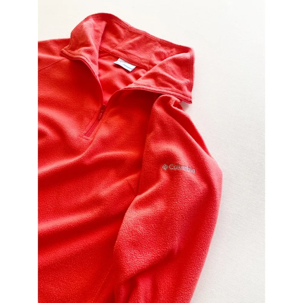 Columbia Fleece 3/4 Zip Up Pullover - Image 4