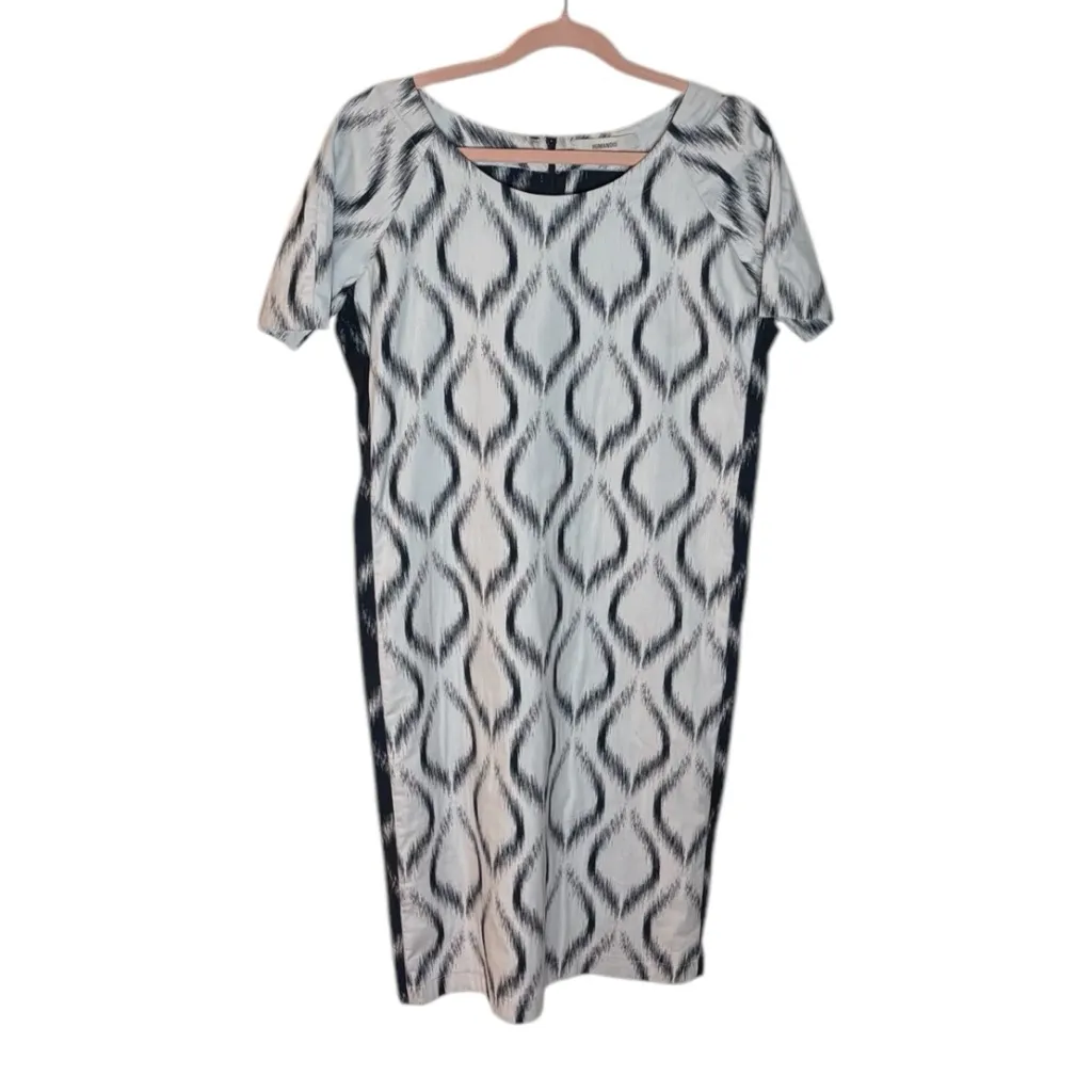 Humanoid Geometric Abstract Patterned Dress Black Size M - Image 2