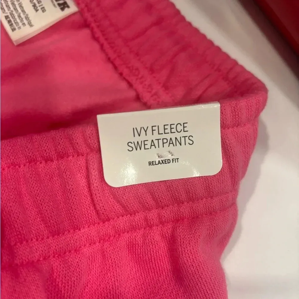 Victoria Secret PINK
IVY FLEECE CAMPUS BLING SWEATPANTS XL NWT - Image 10