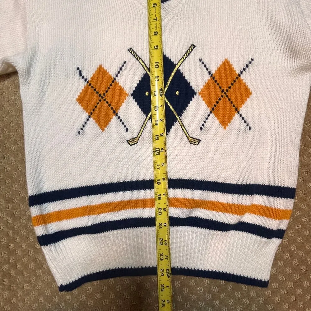 VTG Quantum 80s Golf Argyle V - Image 12