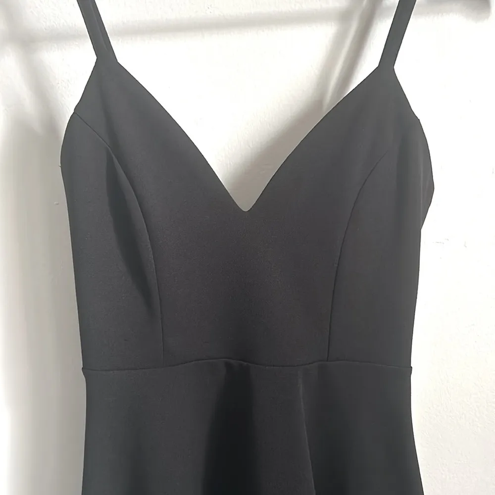 Windsor Black Semi-Formal Homecoming Dance Special Occasion Skater Style Dress - Image 2