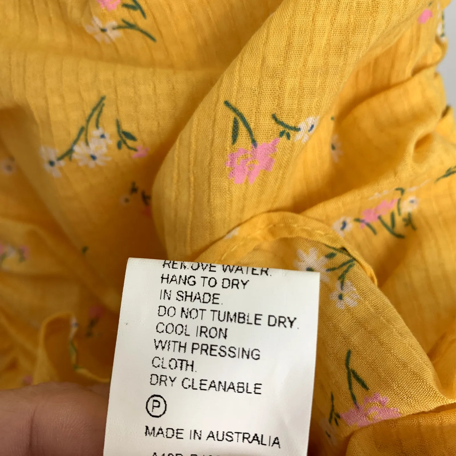 BEC + BRIDGE Marigold Fields Mini Floral Ruched Dress Womens US 4 - Image 10