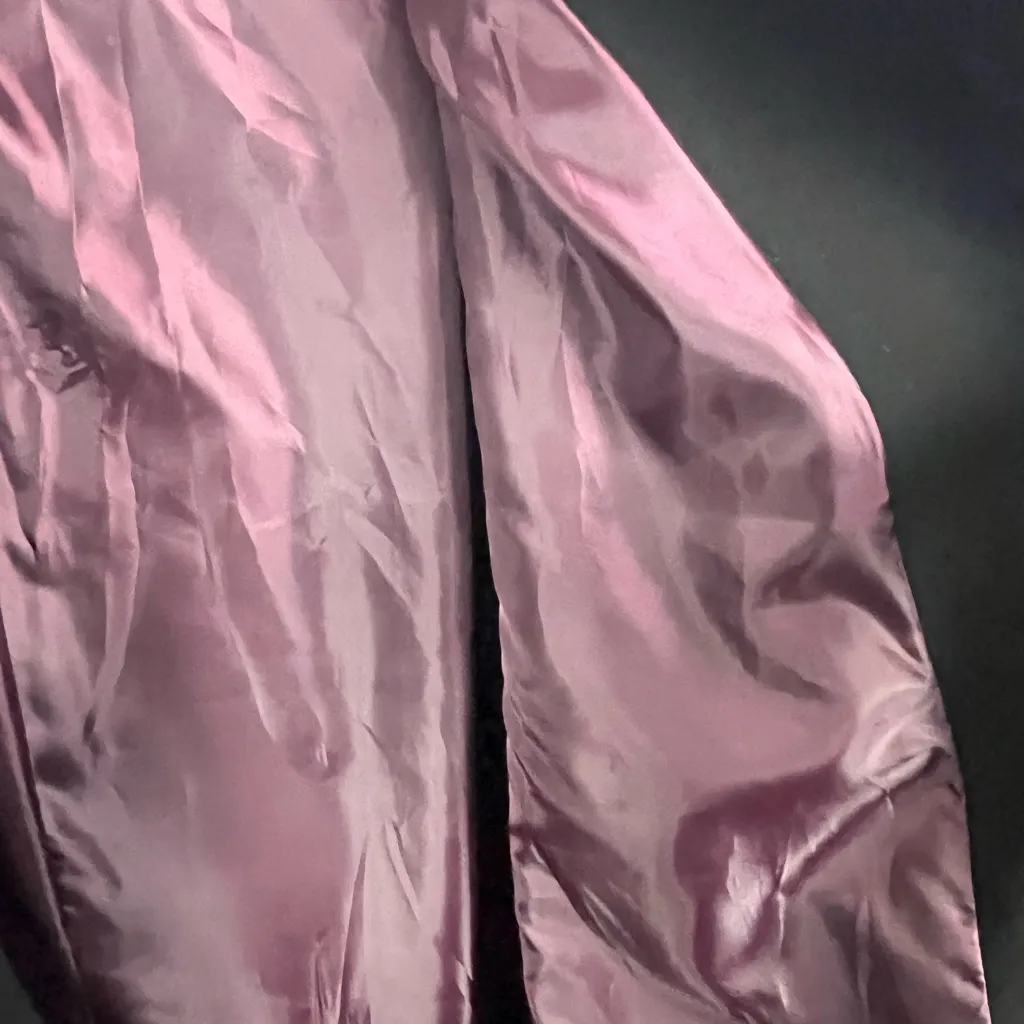 PRESTON & YORK. Black Hidden Snap Button Closure Lined Long Sleeves Coat Size 3X - Image 5