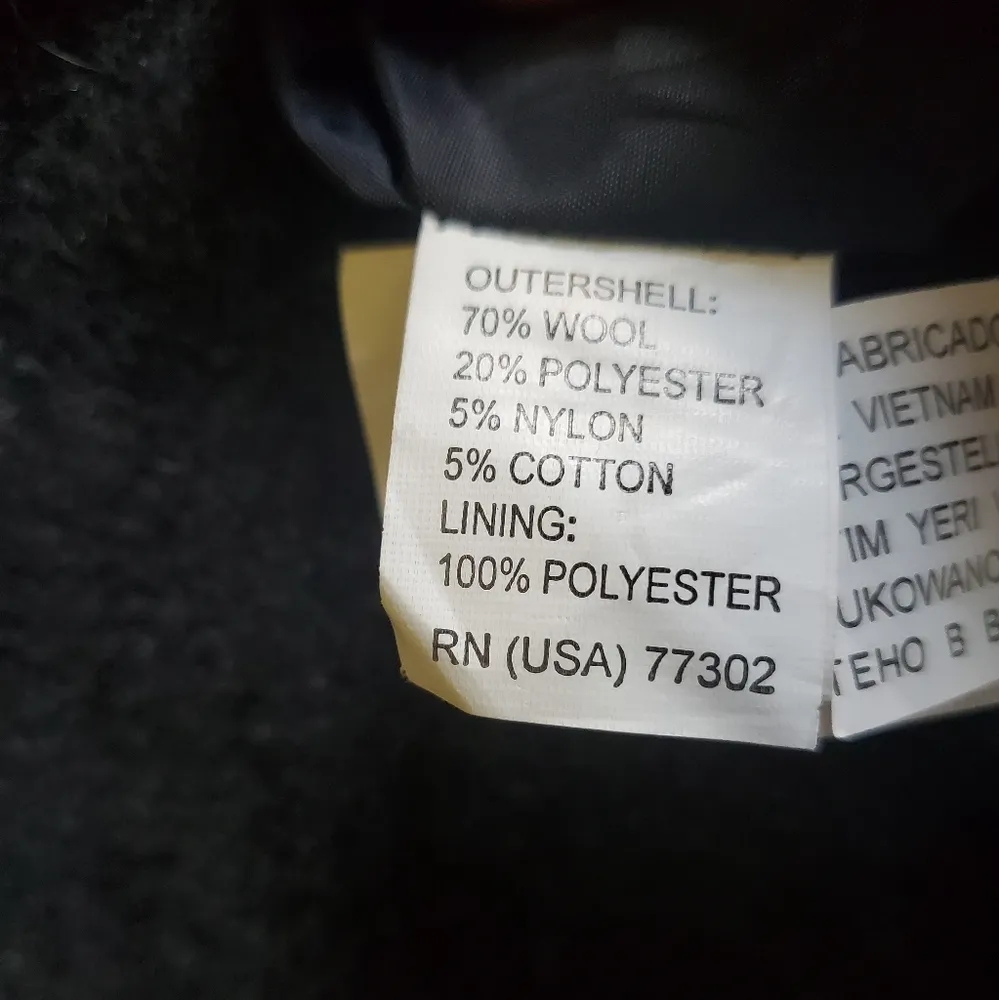 Women's Zara Basic Wool Blend Pea Coat - Image 6