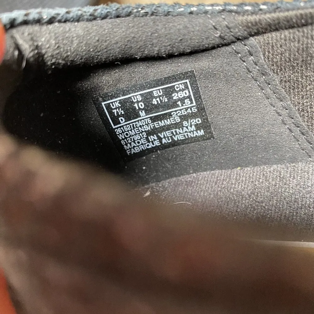 Clarks Women's Wedge Slip On Clogs Shoes Slip Resistant Black Size 10 - Image 9