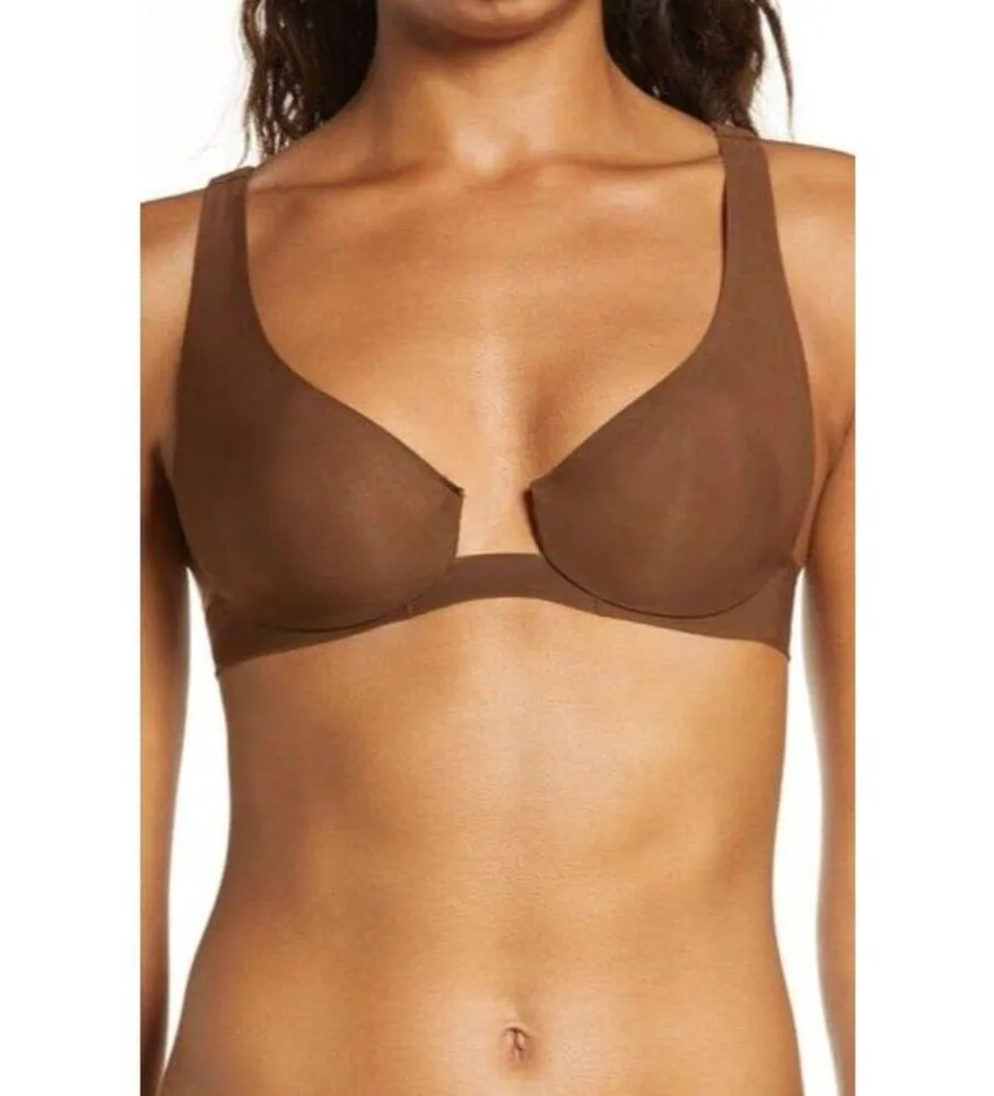 Skims Naked Plunge Bra Jasper Size 32A - Image 8