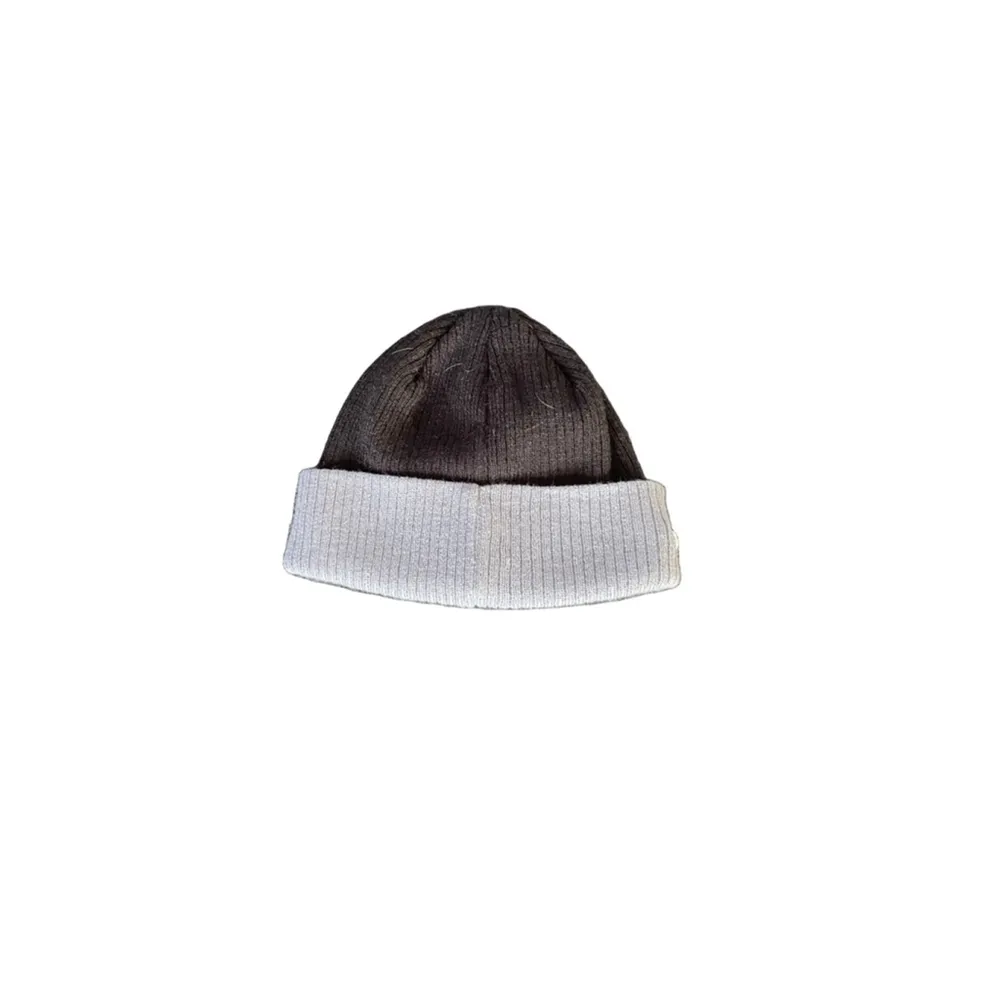 Unisex Champion Beanie Hat One Size Gray Black - Image 2