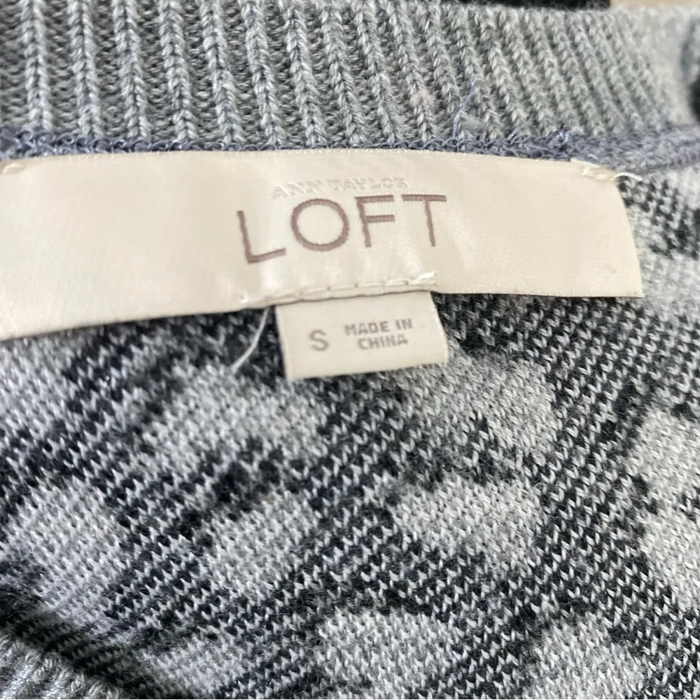 Loft animal print tunic sweater - Image 5