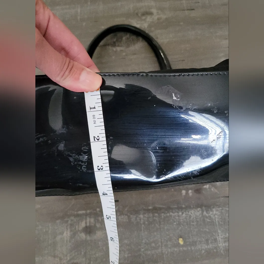 Tory Burch Black Nylon Tote Bag * Flawed* - Image 15