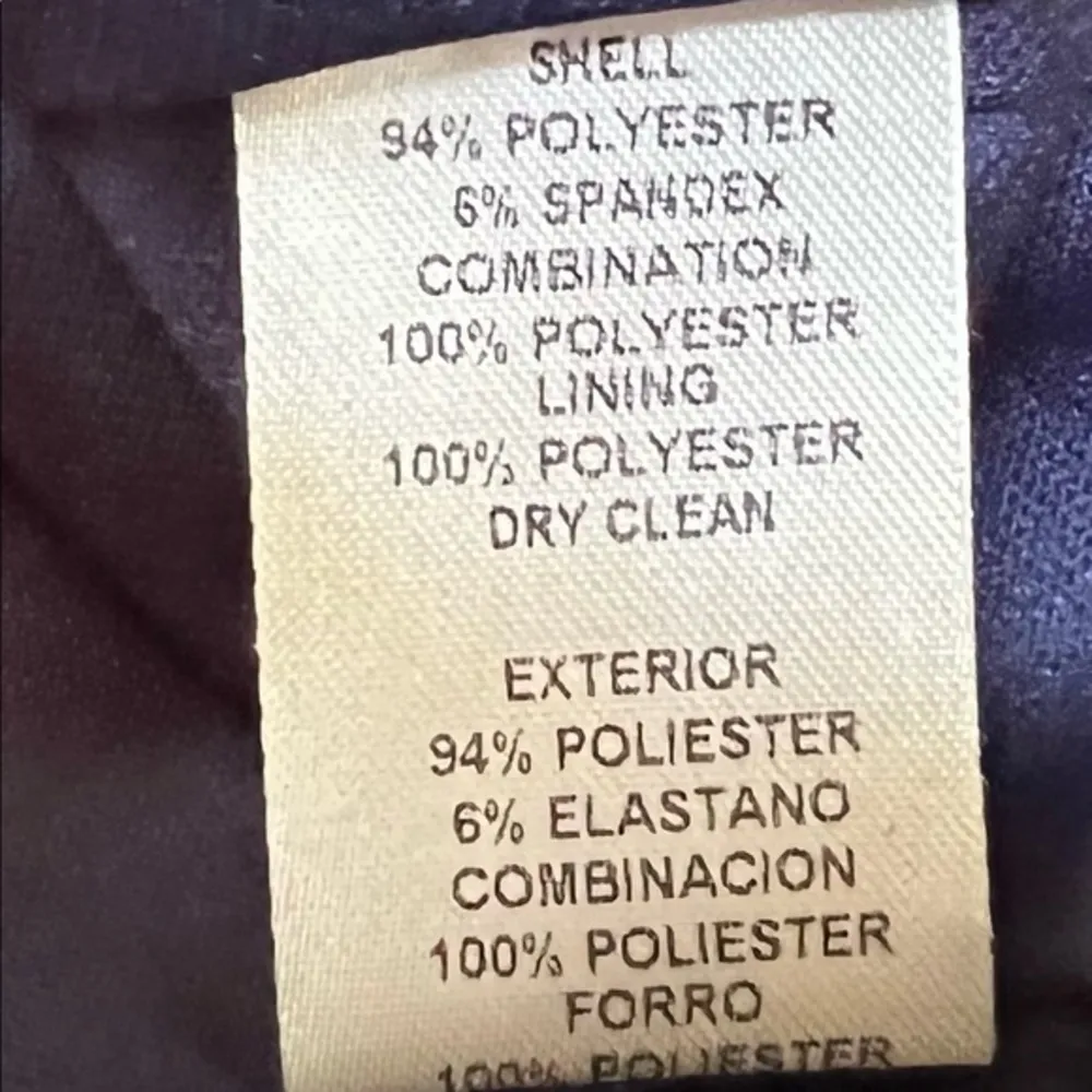 Eliza J Off the Shoulder 3D Floral Sleeve Scuba Crepe Blue Evening Dress Size 8 - Image 6