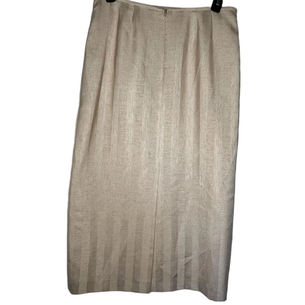 Vintage Le‎ Suit Two Piece Skirt Set Size 12 - Image 12