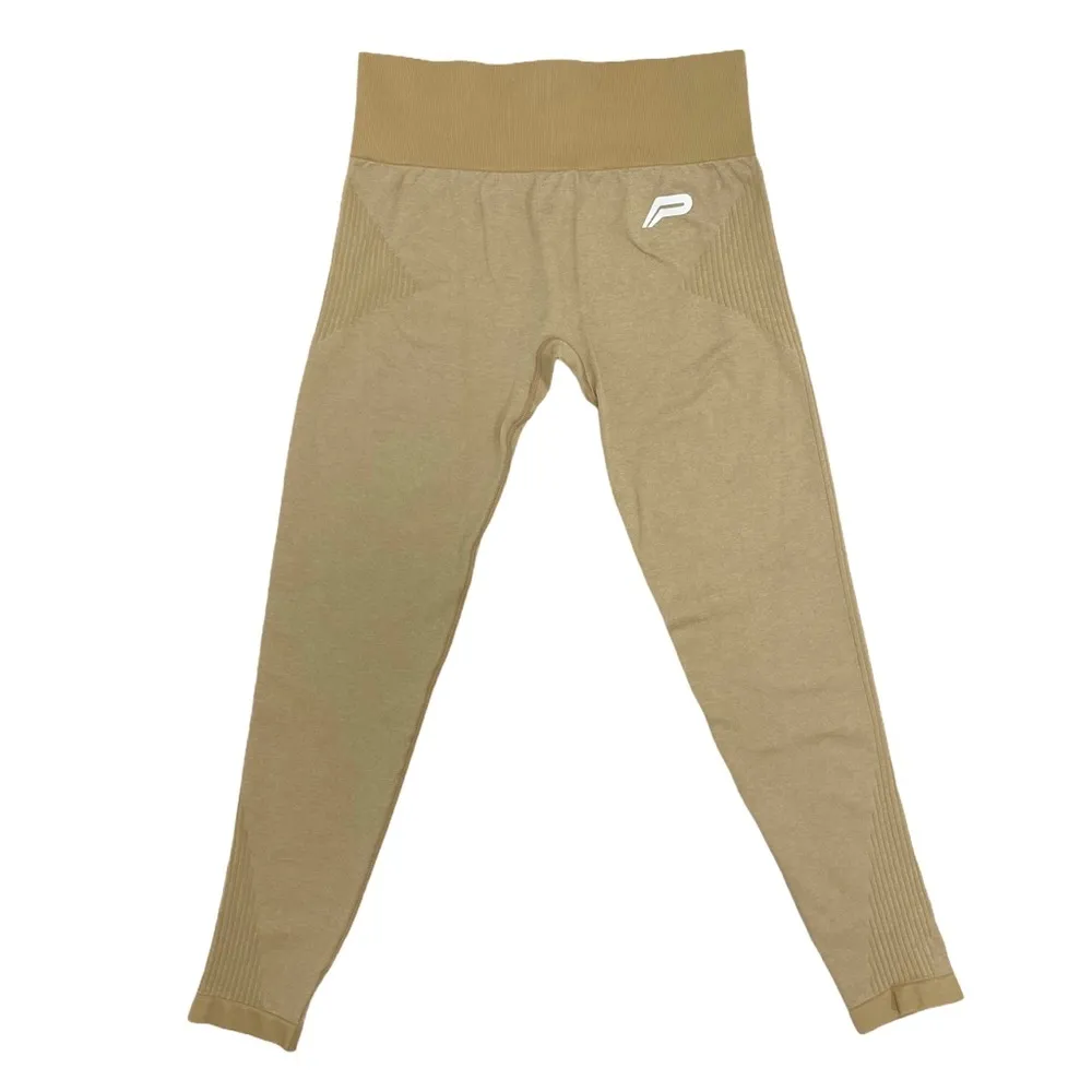 Pursue Fitness ADAPT Seamless High waisted Leggings Tan Size L Size L - Image 5