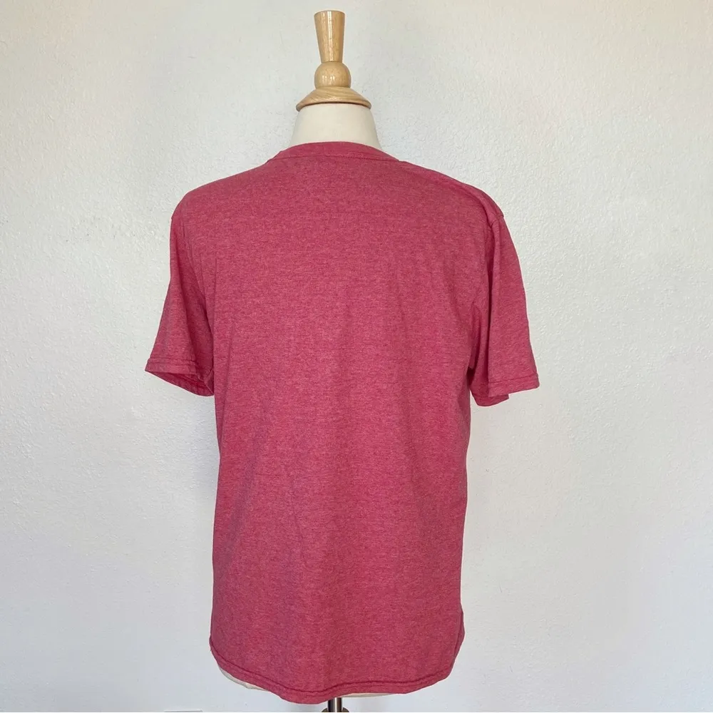 Red Short Sleeve Crewneck Crawfish Graphic T-Shirt - Image 5