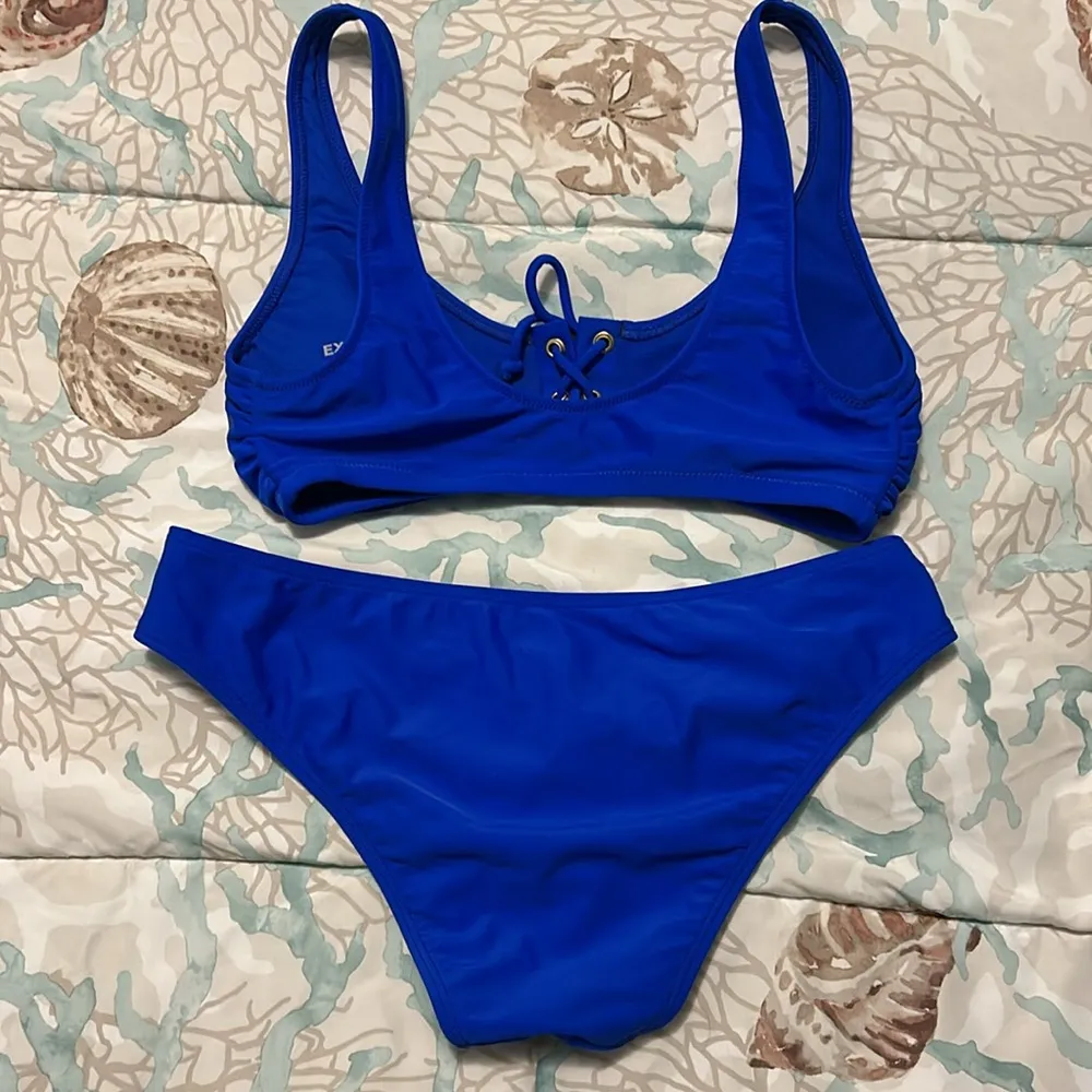 Express Cobalt Blue Bikini, Medium, NWOT - Image 6