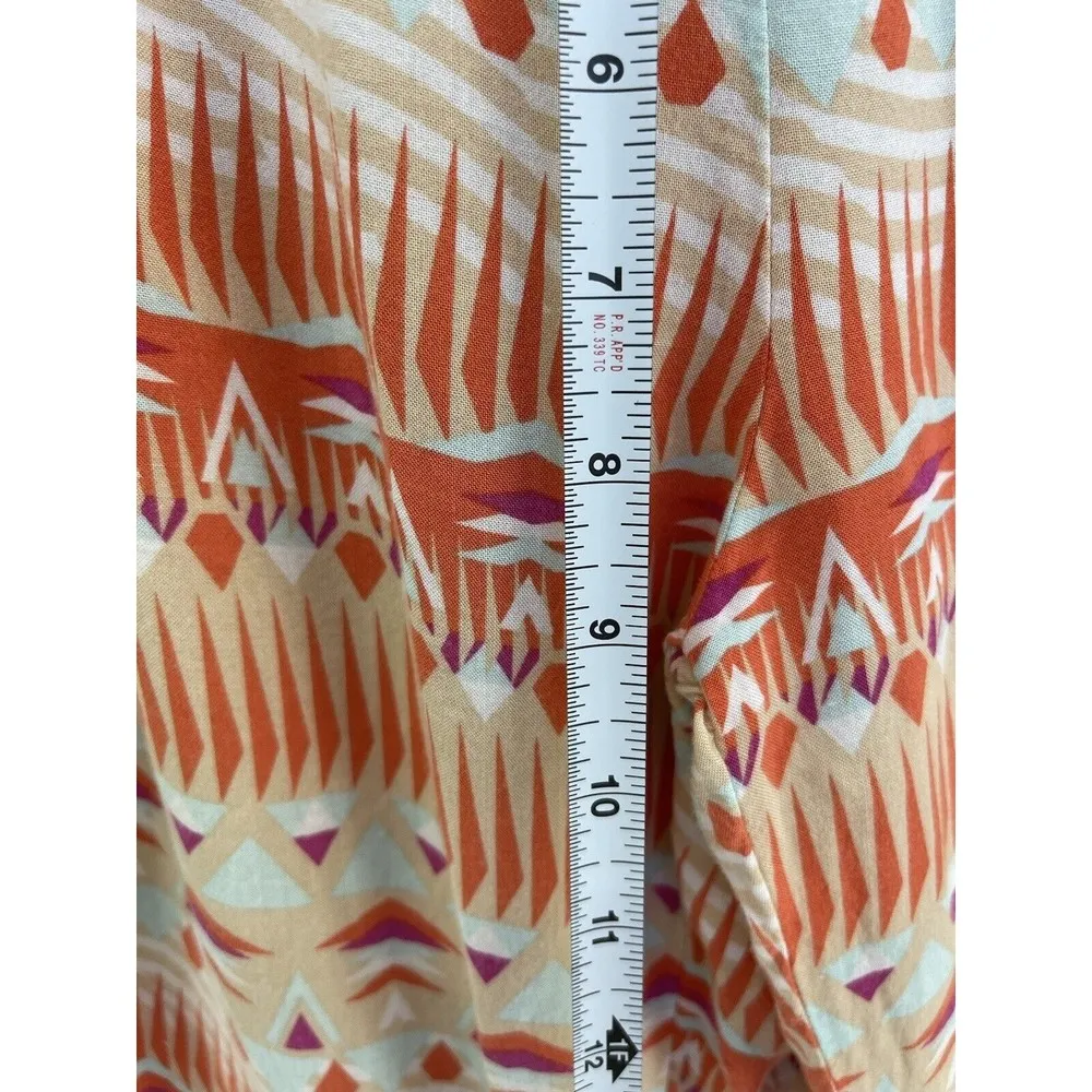 Volcom  Quincy Davis Women's Jumpsuit Pull On Pants Size Medium 12 Strapless - Image 11