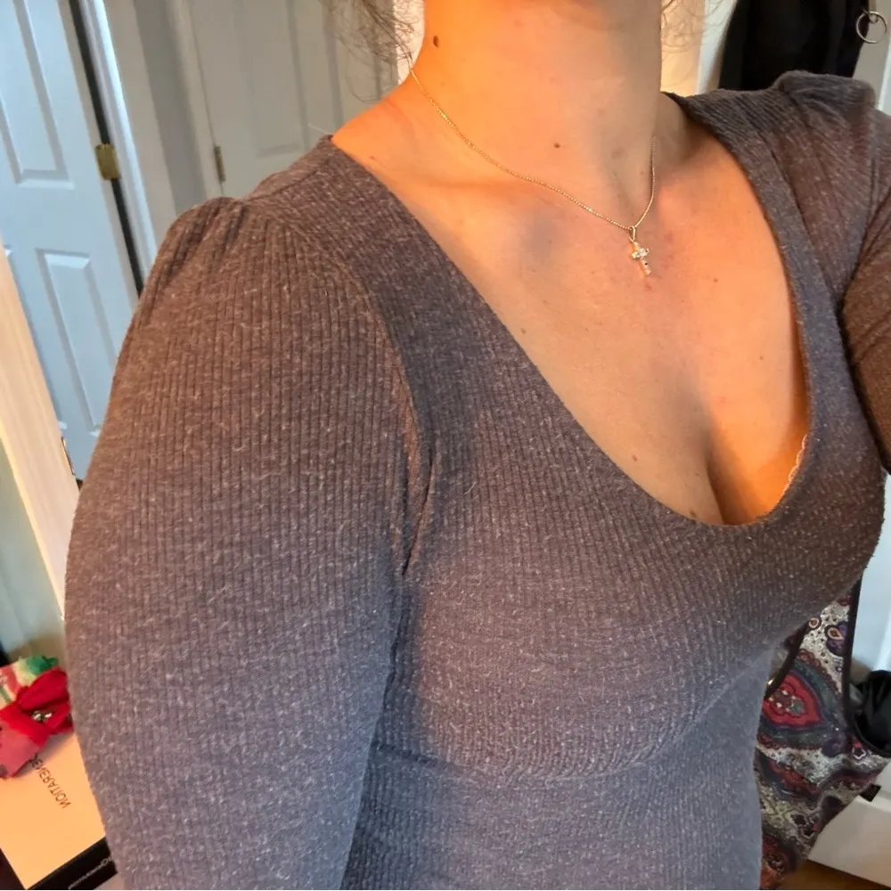 American Eagle Outfitters 🦅 soft & sexy ribbed bodysuit - Image 5