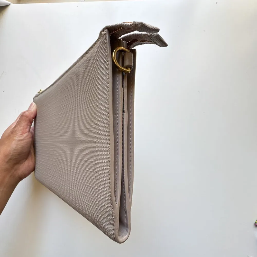 Dagne Dover Essentials Clutch Wallet Grey missing strap and wristlet - Image 10