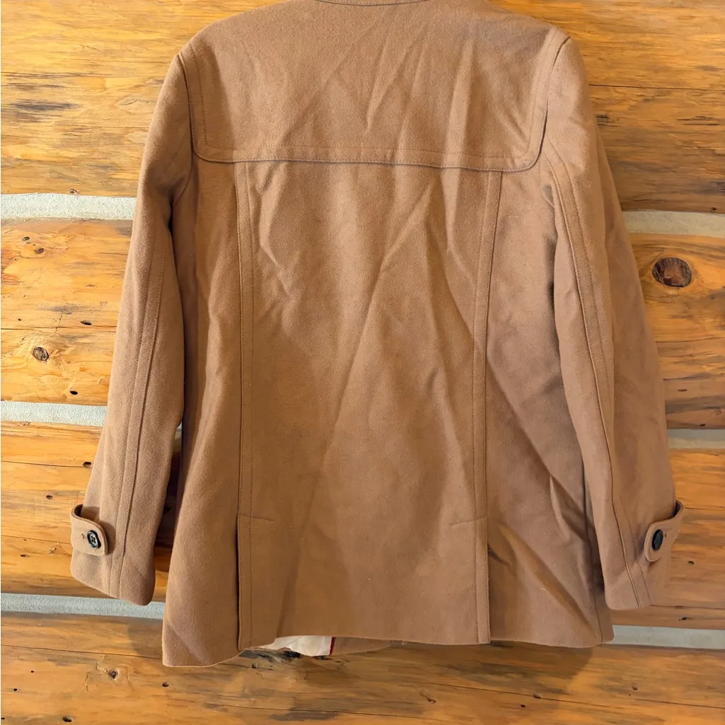 Banana Republic Toggle Jacket Tan size Large - Image 7