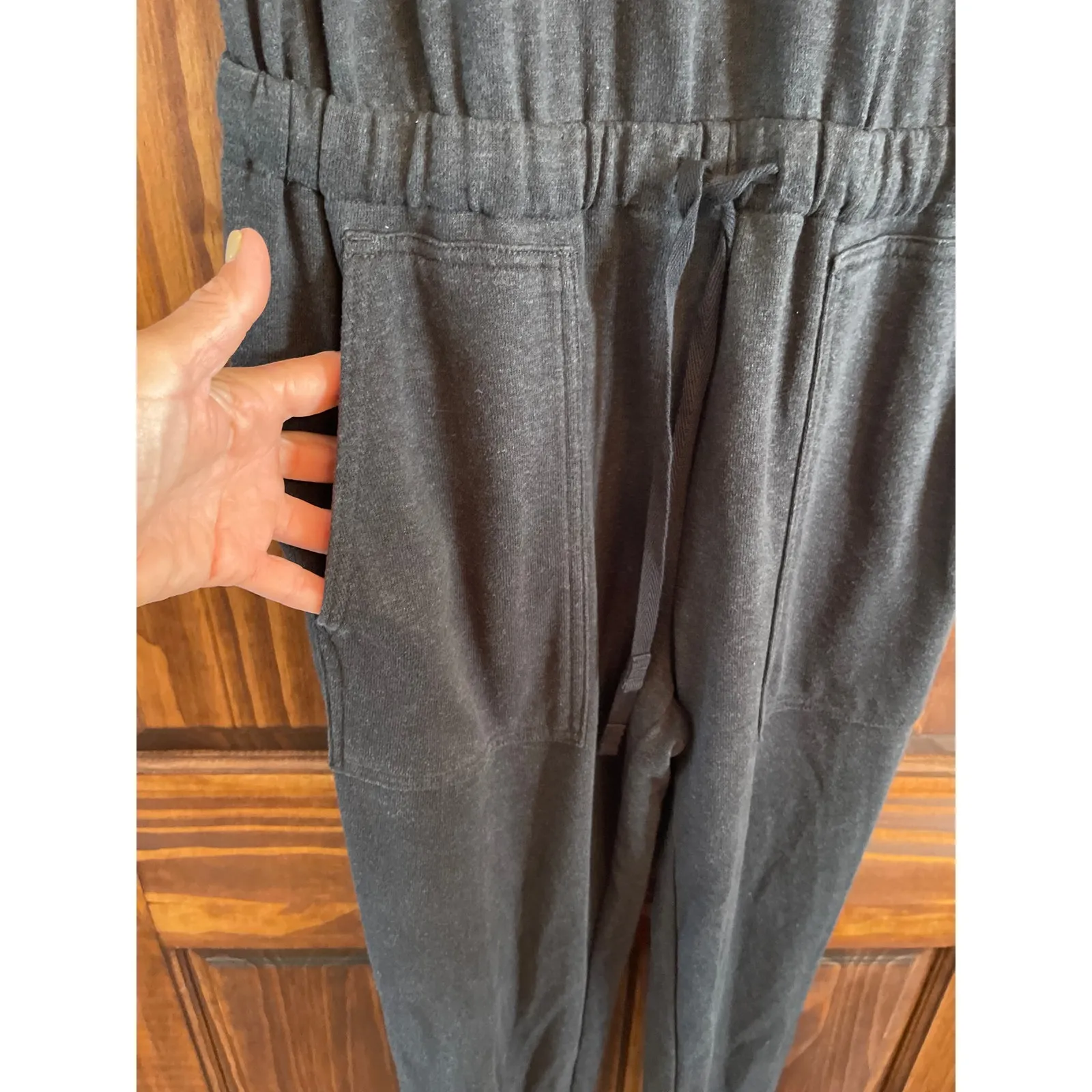 Prana Cozy Up Jumpsuit charcoal size M - Image 4