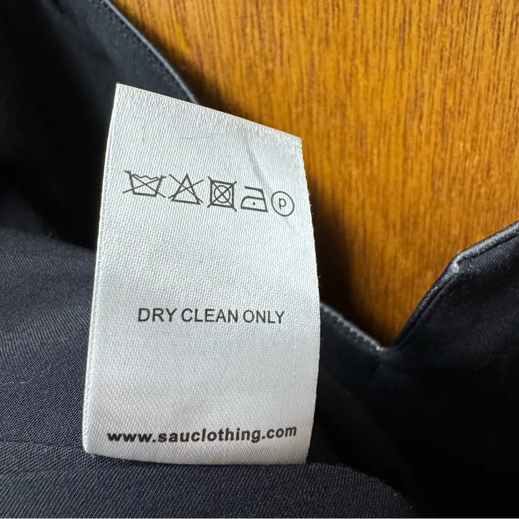 Sau Lee Olivia Strapless Long Maxi Gown Dress Floral Black Gray White 8 - Image 9