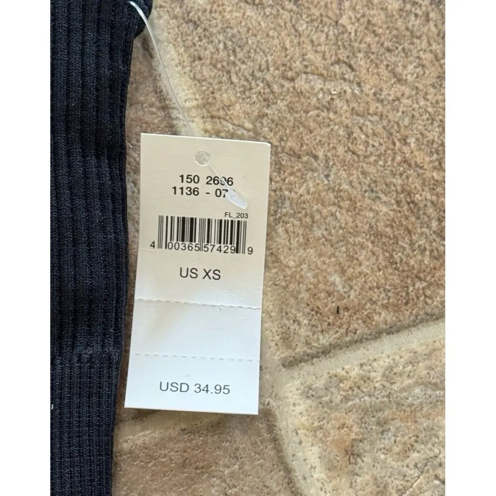 Aerie Real Good Ribbed Cropped Tank Bralette Black
Size XS - Image 9