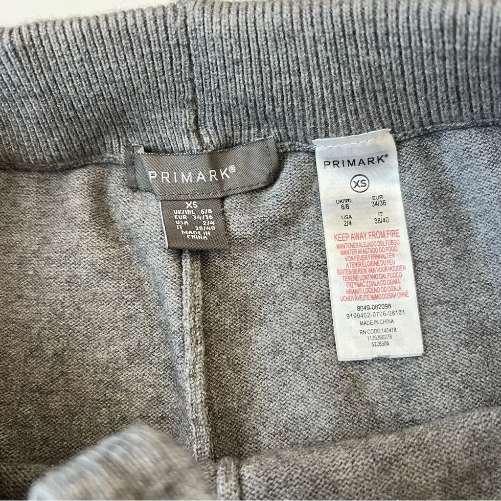 Primark Dark Gray Knit Lounge Joggers - Image 5