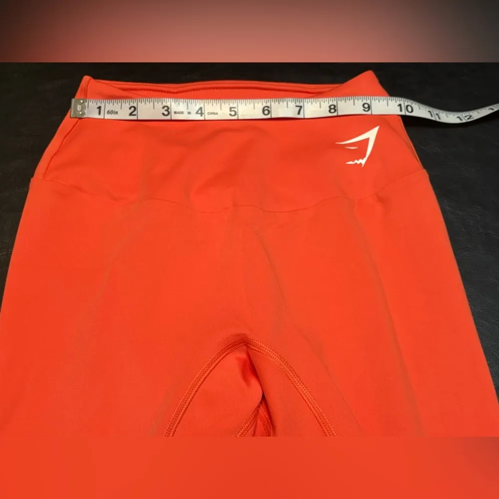 Gymshark Orange 7/8 Leggings - Image 5