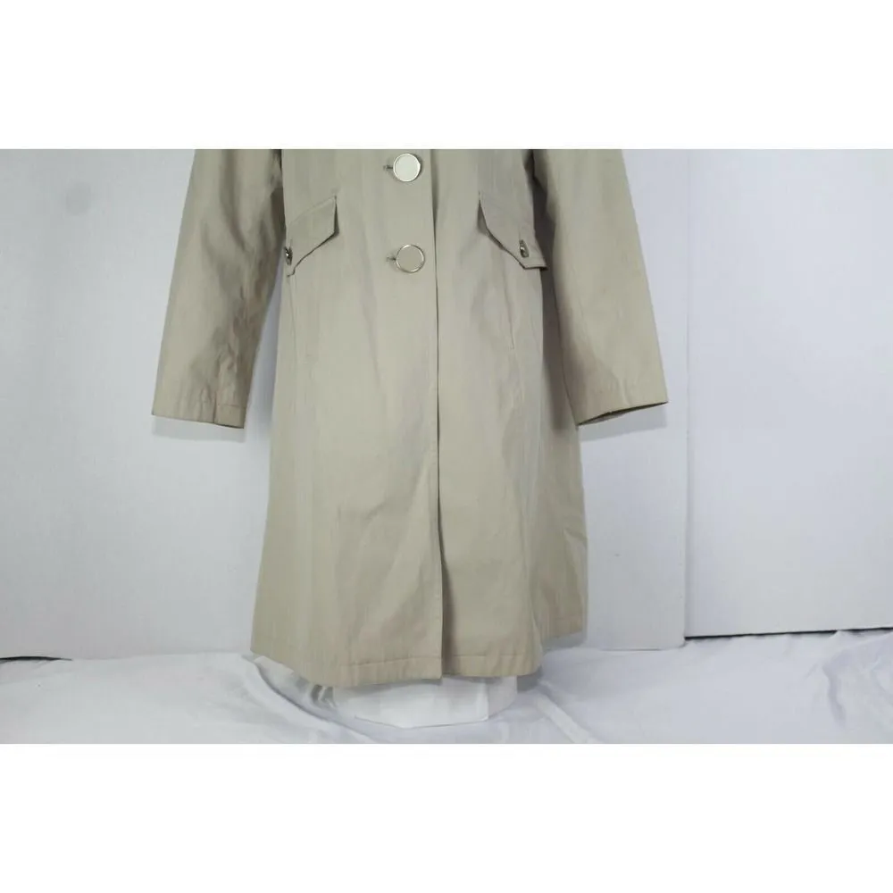 ladies MICHAEL KORS Trench Coat size M - Image 3