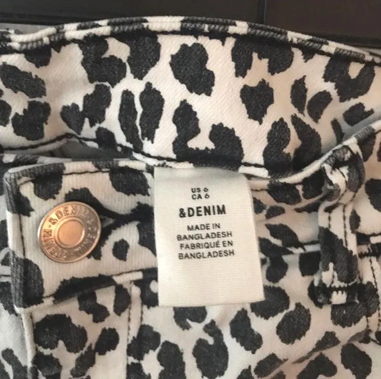 H&M Cheetah Print Skirt - Image 2