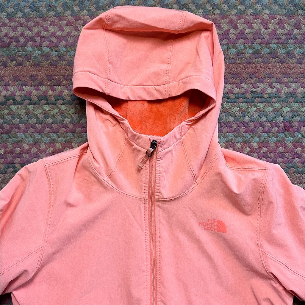 NWOT NORTH FACE SHELBE RASCHEL FLEECE LINED JACKET HOODED - Image 2