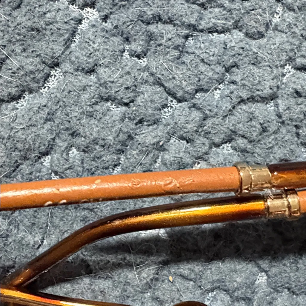 Chloè vintage Chic Oversized Brown Sunglasses - Image 8