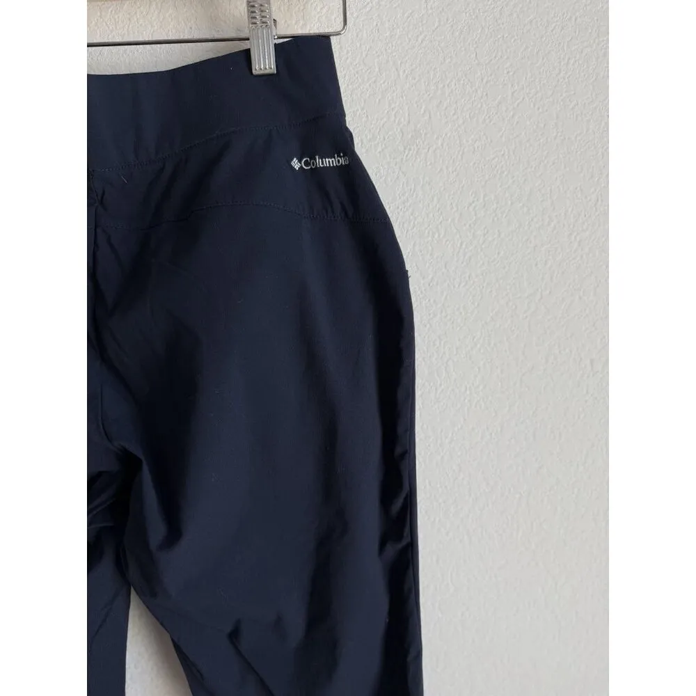 COLUMBIA Women Small Capri Shorts Athletic Outdoor Navy & Black Pull On Set of 2 - Image 4
