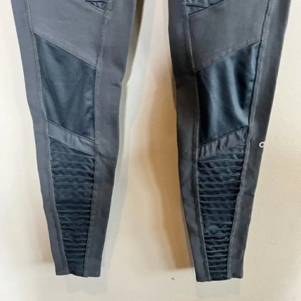 ALO Yoga High Waist Moto Leggings Size XS - Image 6