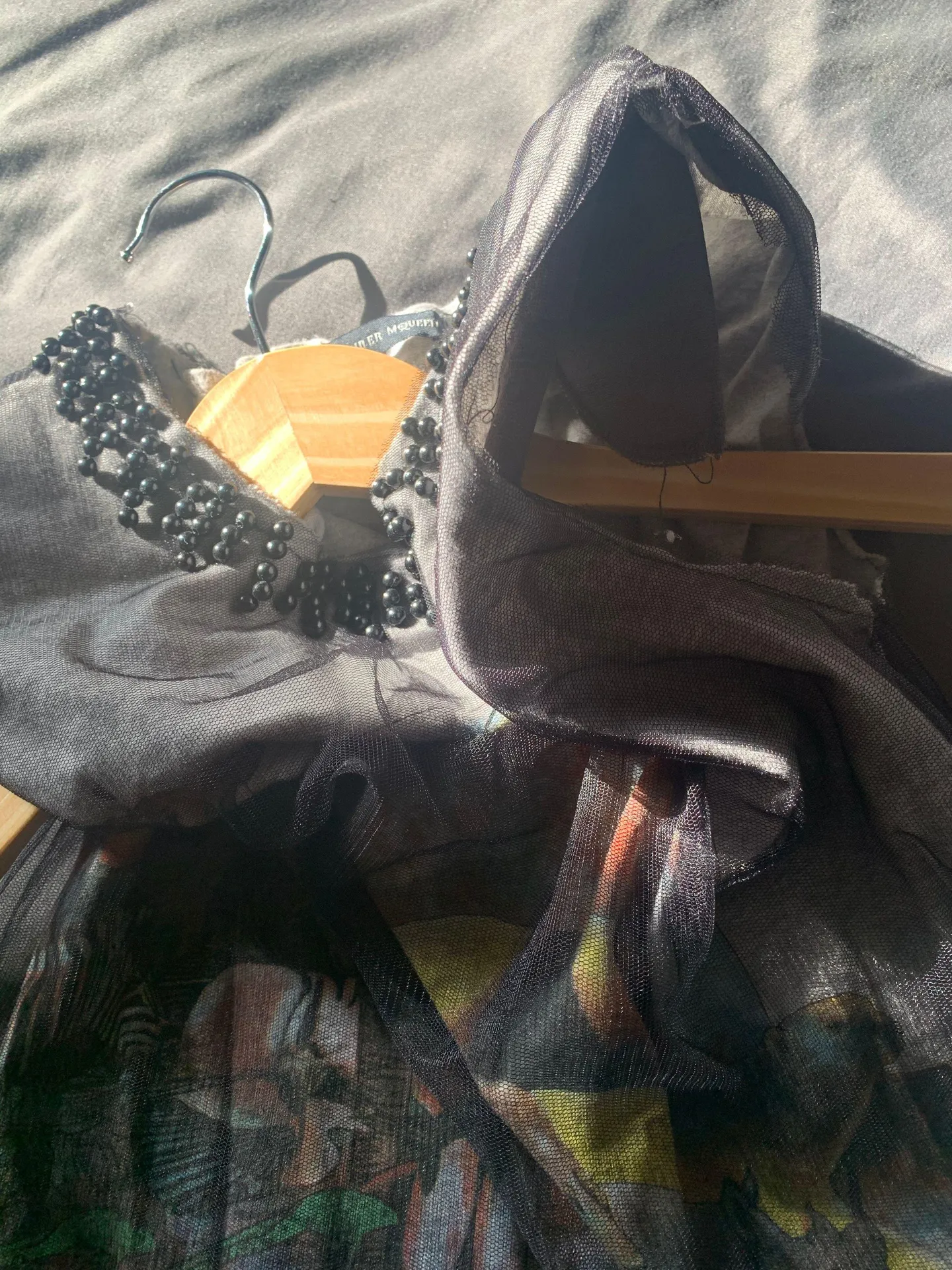 Alexander McQueen Vintage Women Animals Shoulder Pad Tank Top - Image 5