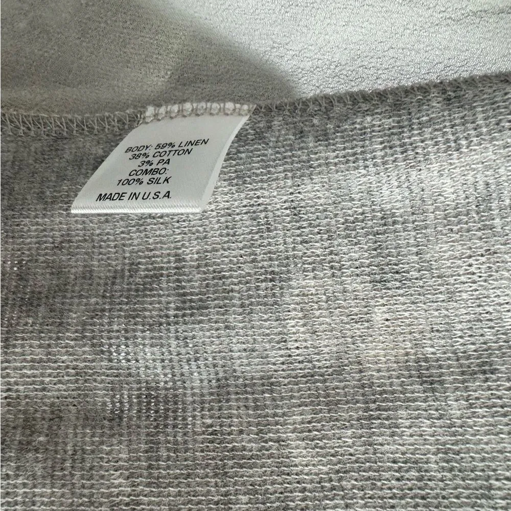 Lola & Sophie lightweight cardigan size small Gray - Image 4