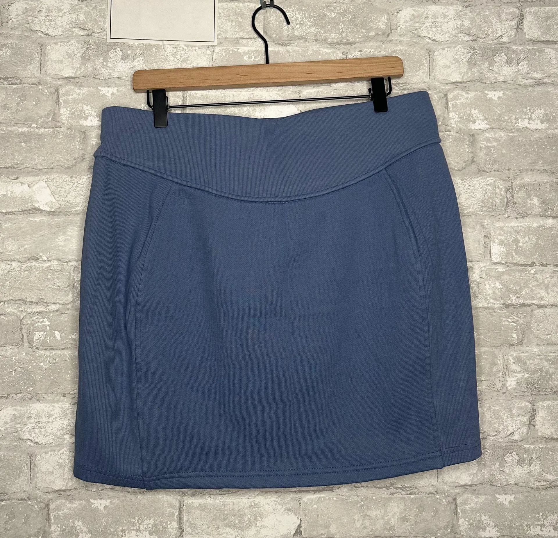 Scuba High Rise Mini Skirt NWT Size XL (OASB) LW8ALSS - Image 4