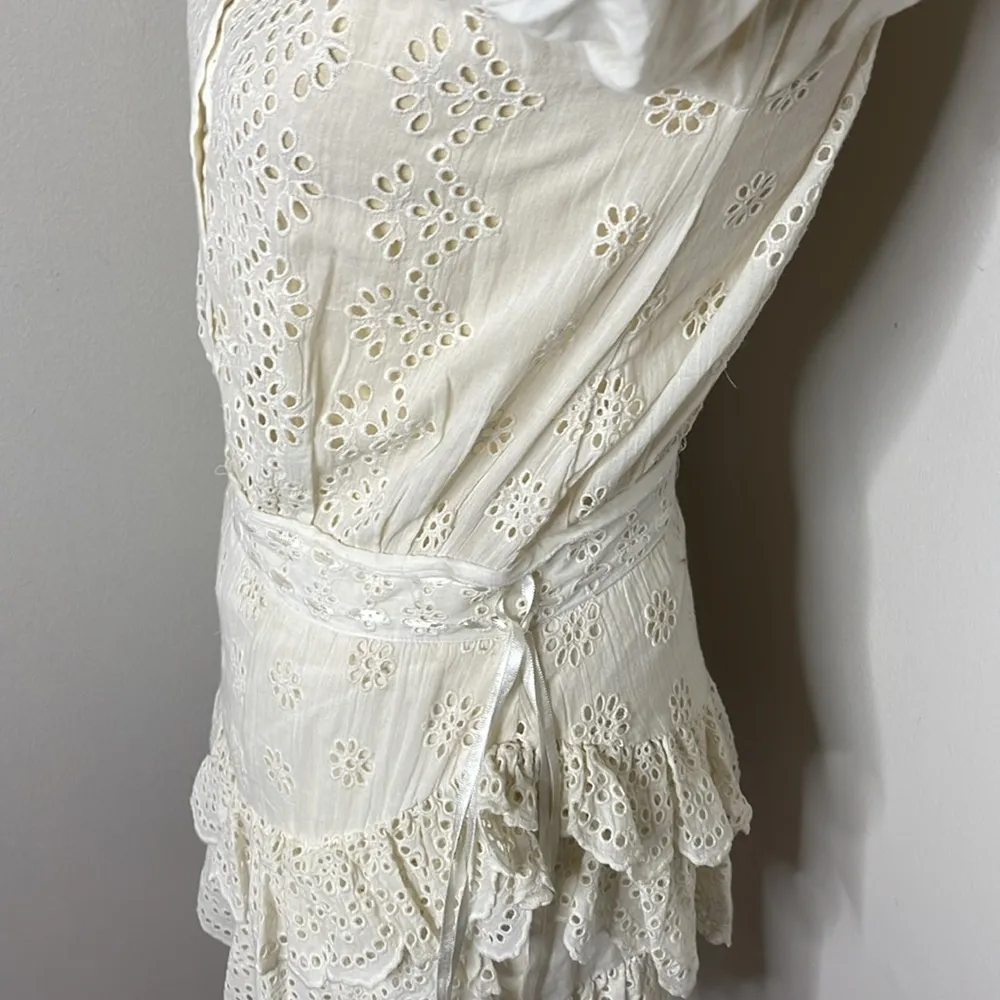 LSF‎ LoveShackFancy Lorelei Dress in Ivory - Image 9