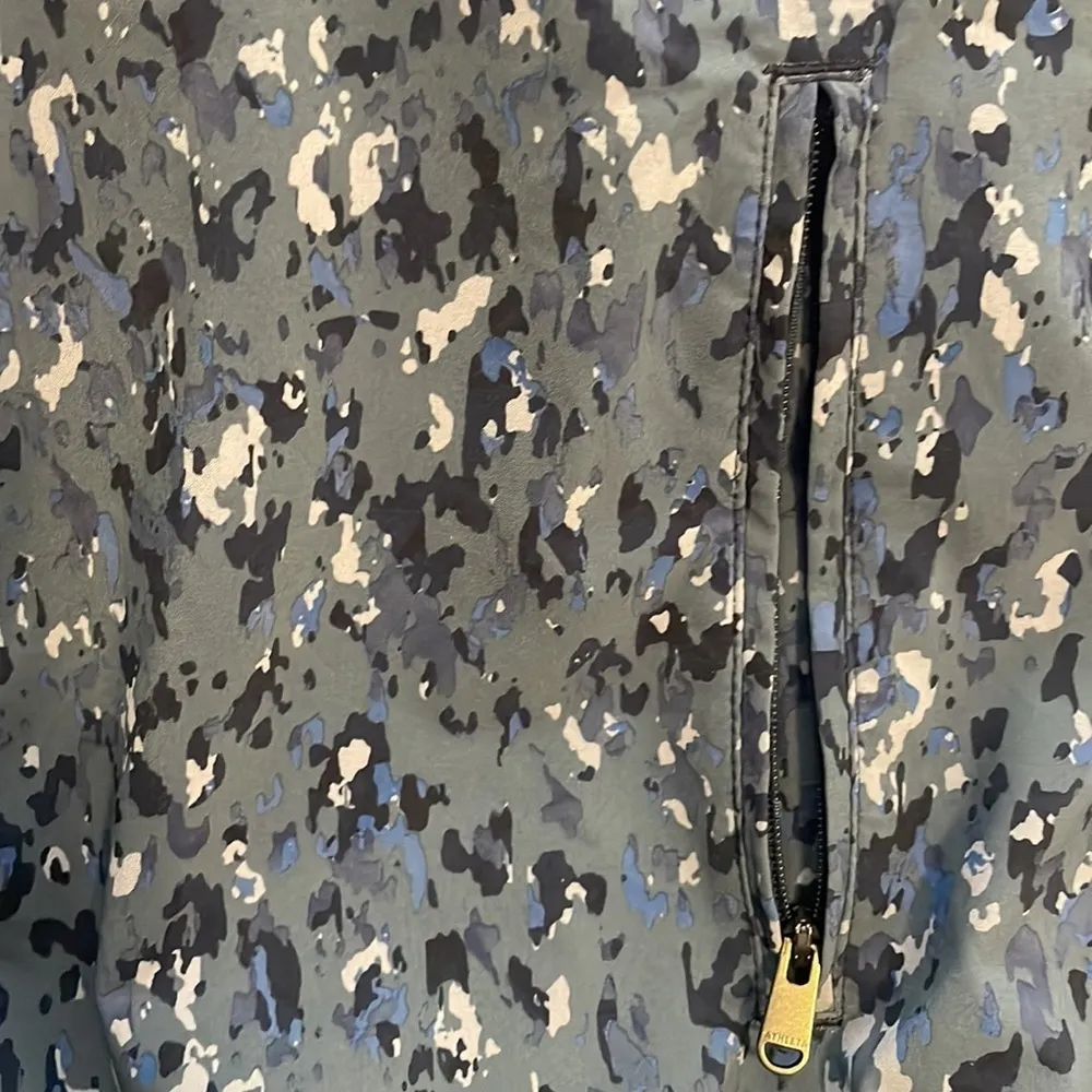 ATHLETA Brooklyn Bomber Jacket ll woman’s Navy Blue zipper outerwear New Sz XS - Image 6